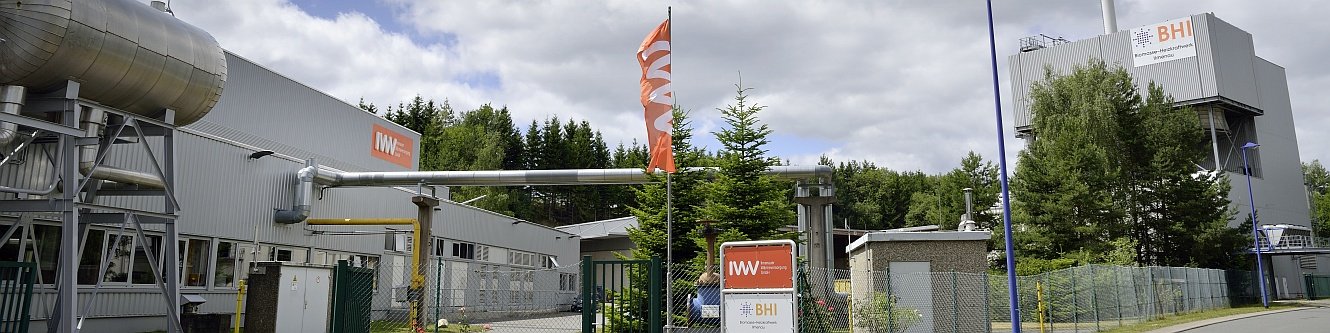 Biomasseheizkraftwerk der Ilmenauer Wärmeversorgung GmbH