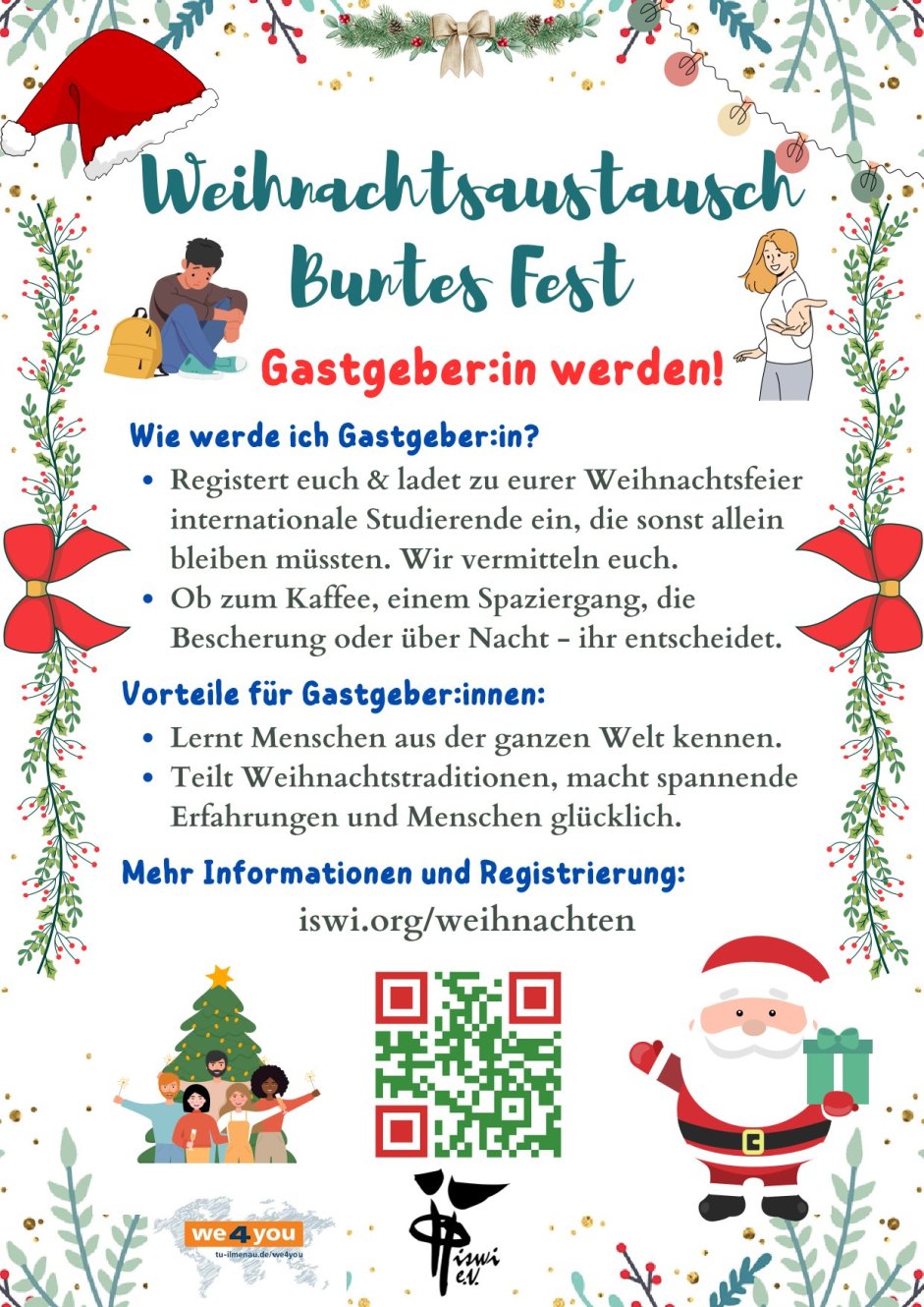 „Buntes Weihnachtsfest“ (Poster)