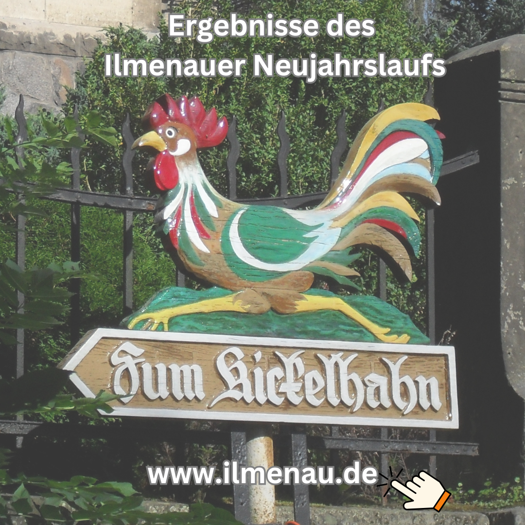 Ergebnisse des Neujahrslaufs in Ilmenau 2024 / 2025