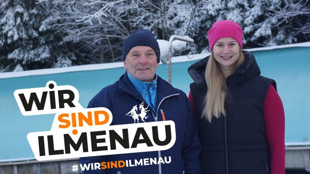 Wir sind Ilmenau - Rodelclub mit Dajana Eitberger und Siegbert Bussemer